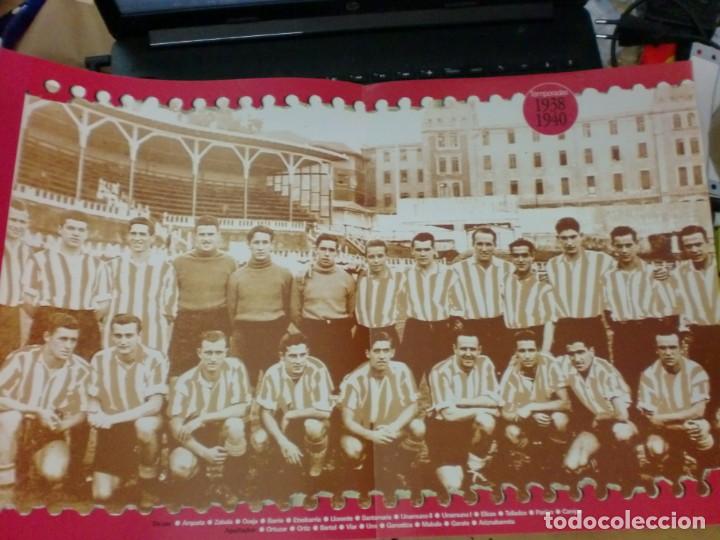 Collectionnisme sportif: EL ATHLETIC CUMPLE 100 A&Ntilde;OS 1898-1998 POSTER TEMPORADAS 1938-1940 CON LOS DATOS