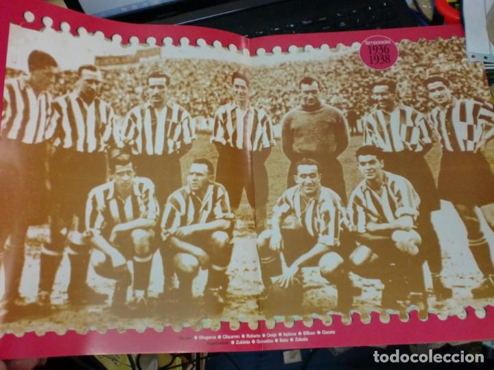 Collectionnisme sportif: EL ATHLETIC CUMPLE 100 A&Ntilde;OS 1898-1998 POSTER TEMPORADAS 1936/1938 CON LOS DATOS
