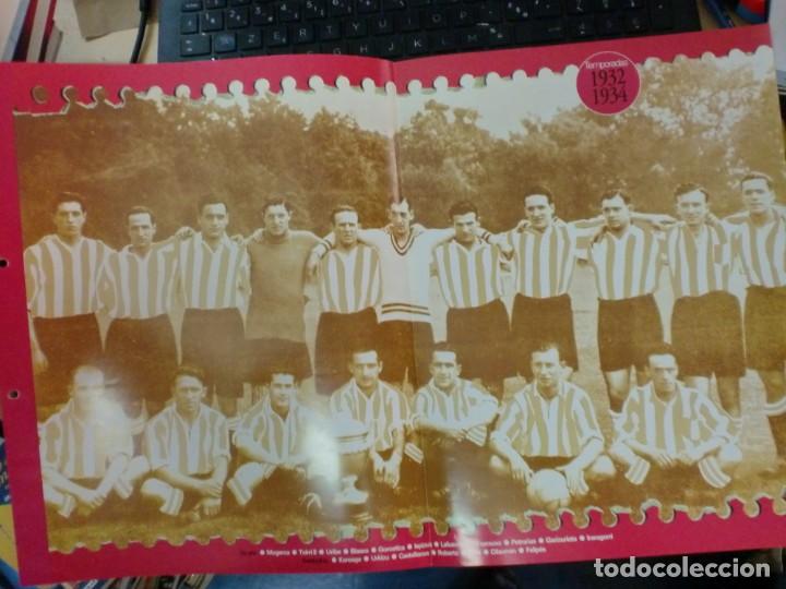 Collectionnisme sportif: EL ATHLETIC CUMPLE 100 A&Ntilde;OS 1898-1998 POSTER TEMPORADA 1932/1933 CON LOS DATOS