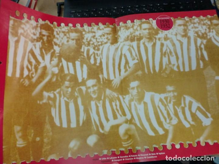 Collectionnisme sportif: EL ATHLETIC CUMPLE 100 A&Ntilde;OS 1898-1998 POSTER TEMPORADA 1930/1931 CON LOS DATOS