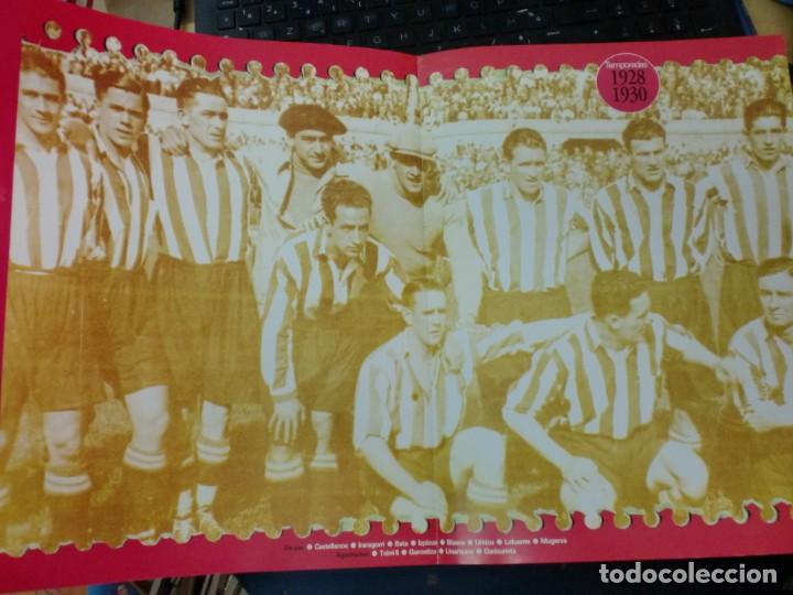 Collectionnisme sportif: EL ATHLETIC CUMPLE 100 A&Ntilde;OS 1898-1998 POSTER TEMPORADA 1928/1929 CON LOS DATOS