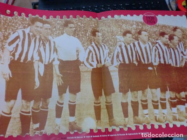 Collectionnisme sportif: EL ATHLETIC CUMPLE 100 A&Ntilde;OS 1898-1998 POSTER TEMPORADAS 1920/1924 CON LOS DATOS