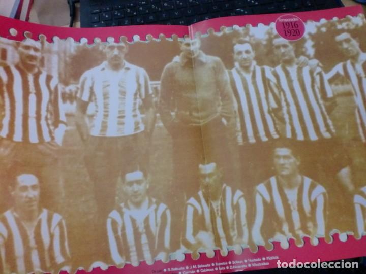 Collectionnisme sportif: EL ATHLETIC CUMPLE 100 A&Ntilde;OS 1898-1998 POSTER TEMPORADAS 1916/1920 CON LOS DATOS
