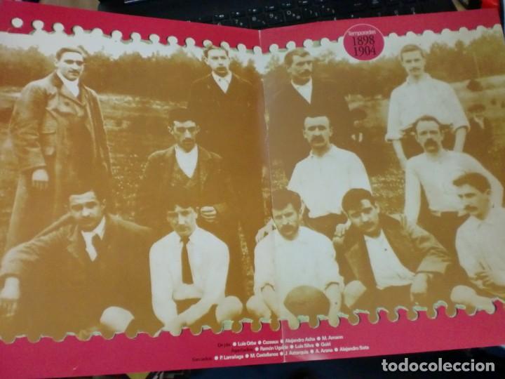 Collectionnisme sportif: EL ATHLETIC CUMPLE 100 A&Ntilde;OS 1898-1998 POSTER TEMPORADAS 1898/1904 CON LOS DATOS