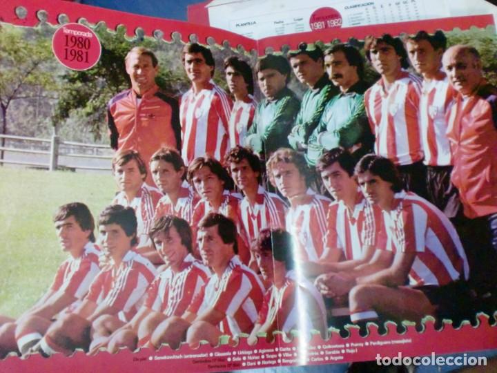 Collectionnisme sportif: EL ATHLETIC CUMPLE 100 A&Ntilde;OS 1898-1998 POSTER EN COLOR CON LOS DATOS TEMPORADA 1980/1981
