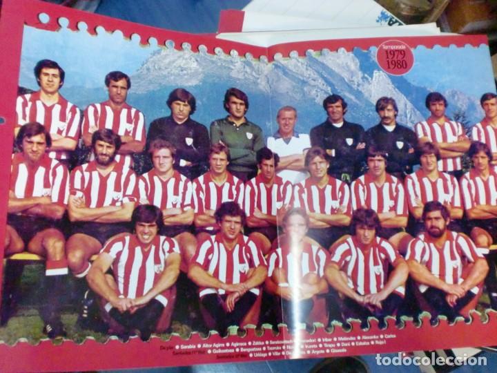 Collectionnisme sportif: EL ATHLETIC CUMPLE 100 A&Ntilde;OS 1898-1998 POSTER EN COLOR CON LOS DATOS TEMPORADA 1979/1980