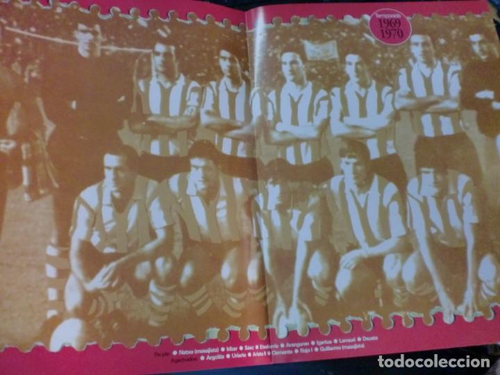 Collectionnisme sportif: EL ATHLETIC CUMPLE 100 A&Ntilde;OS 1898-1998 POSTER CON LOS DATOS TEMPORADA 1969/1970