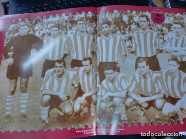 Collectionnisme sportif: EL ATHLETIC CUMPLE 100 A&Ntilde;OS 1898-1998 POSTER CON LOS DATOS TEMPORADA 1963/1964