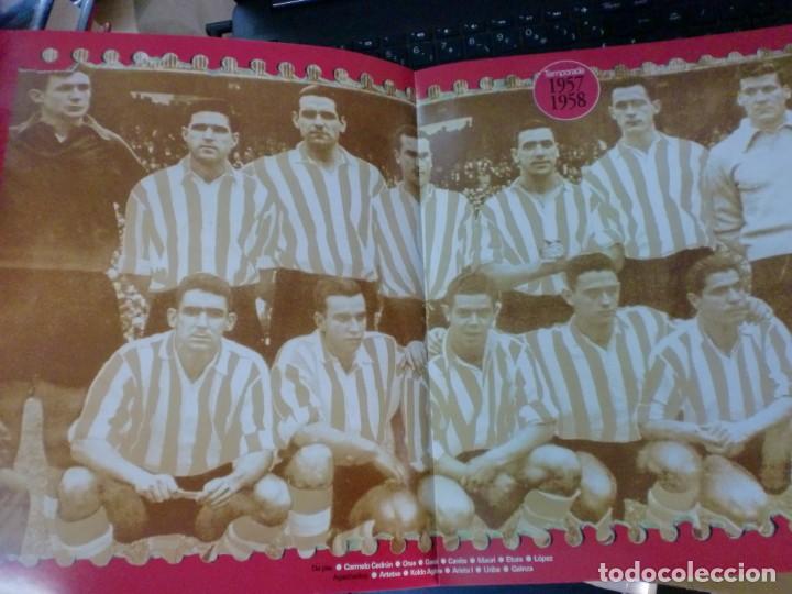 Collectionnisme sportif: EL ATHLETIC CUMPLE 100 A&Ntilde;OS 1898-1998 POSTER CON LOS DATOS TEMPORADA 1957/1958