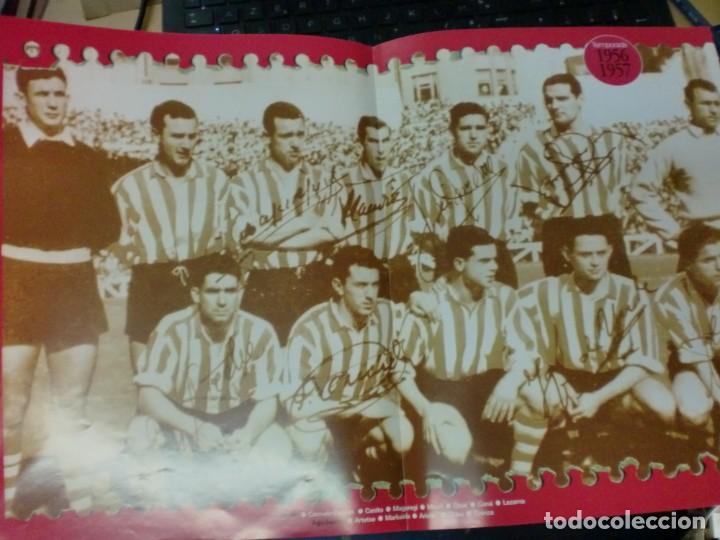Sammelleidenschaft Sport: EL ATHLETIC CUMPLE 100 A&Ntilde;OS 1898-1998 POSTER CON LOS DATOS TEMPORADA 1956/1957