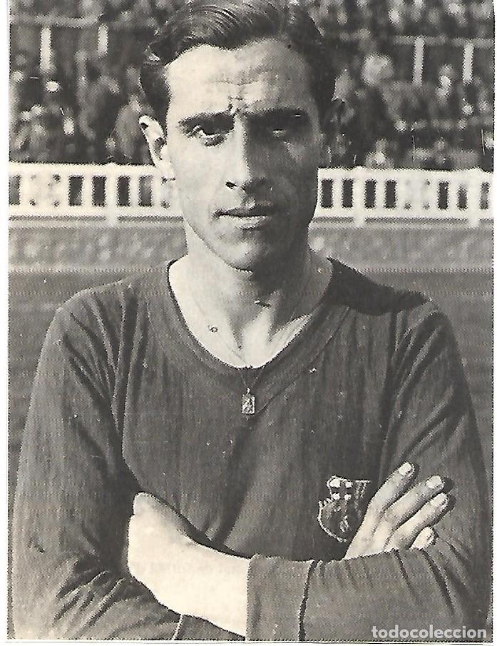 Coleccionismo deportivo: BAR&Ccedil;A: Recorte de Ram&oacute;n ZABALO - Foto 1
