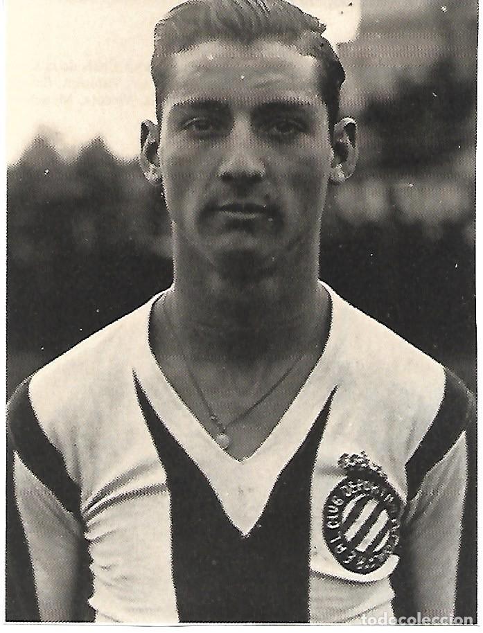 Coleccionismo deportivo: RCD. ESPA&Ntilde;OL: Recorte de Crisanto BOSCH - Foto 1