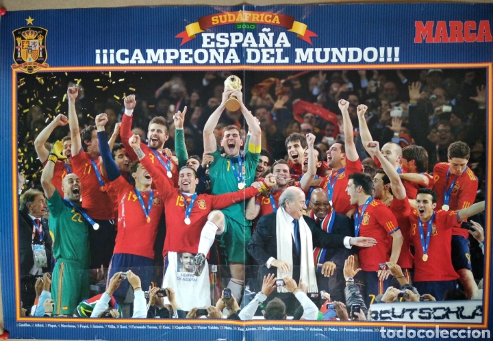 España Campeona Del Mundo De Futbol