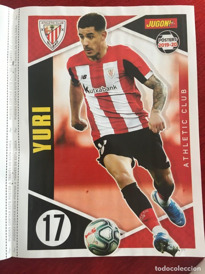 Collectionnisme sportif: CARTEL POSTER YURI ATHLETC BILBAO POR DETRAS ALCACER VILLARREAL REVISTA JUGON 2019 2020