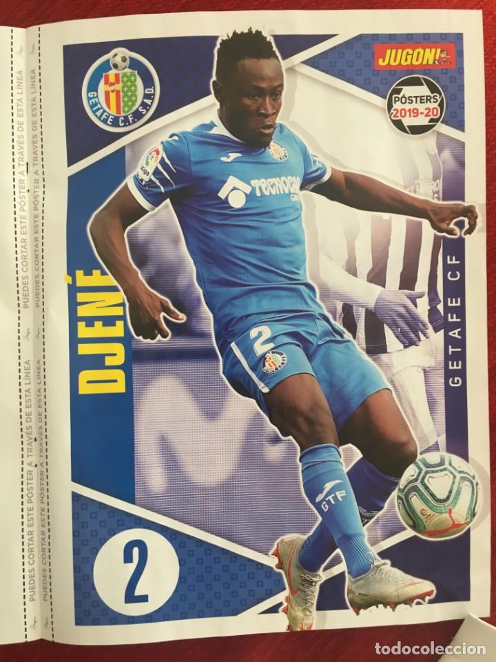 Collectionnisme sportif: CARTEL POSTER DJENE GETAFE IAGO ASPAS CELTA VIGO REVISTA JUGON 2019 2020