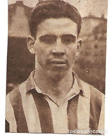 Coleccionismo deportivo: ATHLETIC DE BILBAO: Recorte de MANOL&Iacute;N. Original de 1954 - Foto 1