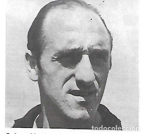 Collezionismo sportivo: SELECCI&Oacute;N DE F&Uacute;TBOL DE URUGUAY: Recorte de Roberto MATOSAS