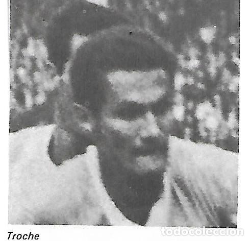 Collezionismo sportivo: SELECCI&Oacute;N DE F&Uacute;TBOL DE URUGUAY: Recorte de Horacio TROCHE