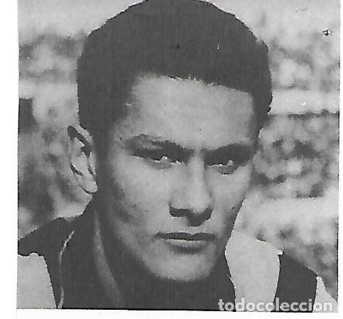 Collectionnisme sportif: SELECCI&Oacute;N DE F&Uacute;TBOL DE URUGUAY: Recorte de Pedro Virgilio ROCHA