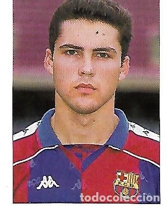 Collectionnisme sportif: BAR&Ccedil;A ( BARCELONA B ) : Recorte de TONI VELAMAZ&Aacute;N. 1996