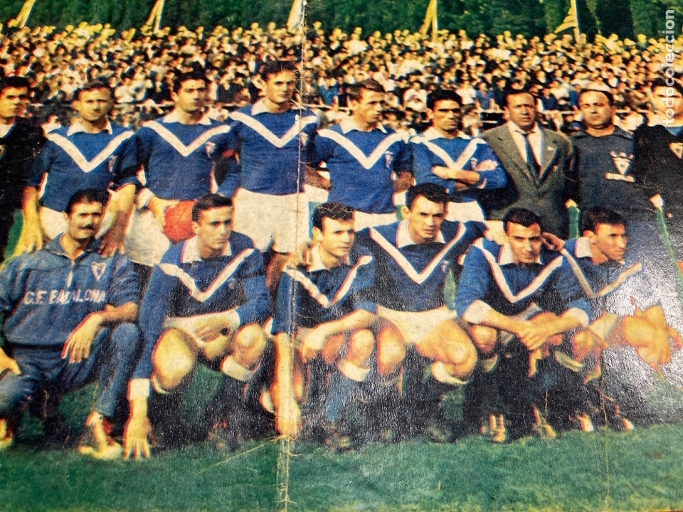 Collectionnisme sportif: L&Aacute;MINA CF BADALONA - A&Ntilde;OS 60 - DICEN -