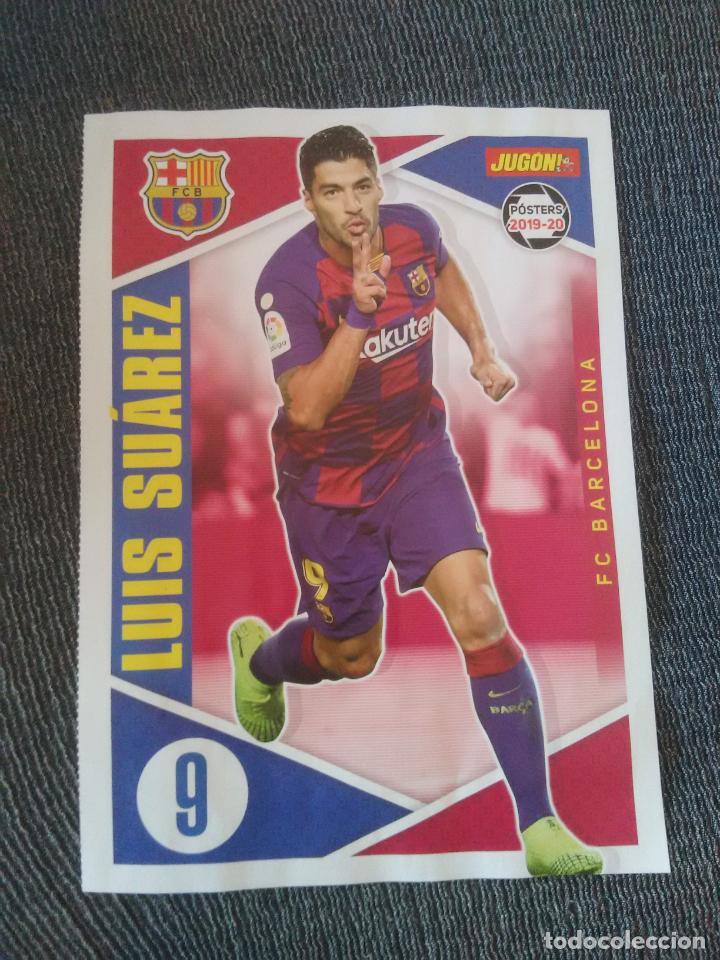 Collezionismo sportivo: LUIS SU&Aacute;REZ BARCELONA AITOR FERN&Aacute;NDEZ LEVANTE DOBLE P&Oacute;STER 1 P&Aacute;G REVISTA JUG&Oacute;N 2019-2020 LIGA 19-20