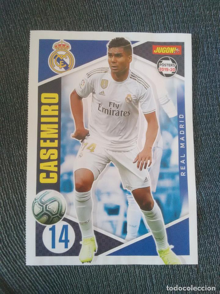 Sammelleidenschaft Sport: CASEMIRO REAL MADRID Y SMOLOV CELTA DE VIGO DOBLE P&Oacute;STER 1 P&Aacute;G REVISTA JUG&Oacute;N 2019-2020 LIGA 19-20