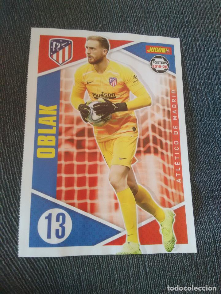 Collectionnisme sportif: OBLAK ATL&Eacute;TICO MADRID YANGEL HERRERA GRANADA DOBLE P&Oacute;STER 1 P&Aacute;G REVISTA JUG&Oacute;N 2019-2020 LIGA 19-20