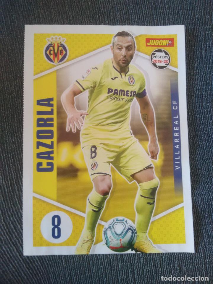 Collectionnisme sportif: CAZORLA VILLARREAL JORGE MOLINA GETAFE DOBLE P&Oacute;STER 1 P&Aacute;G REVISTA JUG&Oacute;N 2019-2020 LIGA F&Uacute;TBOL 19-20