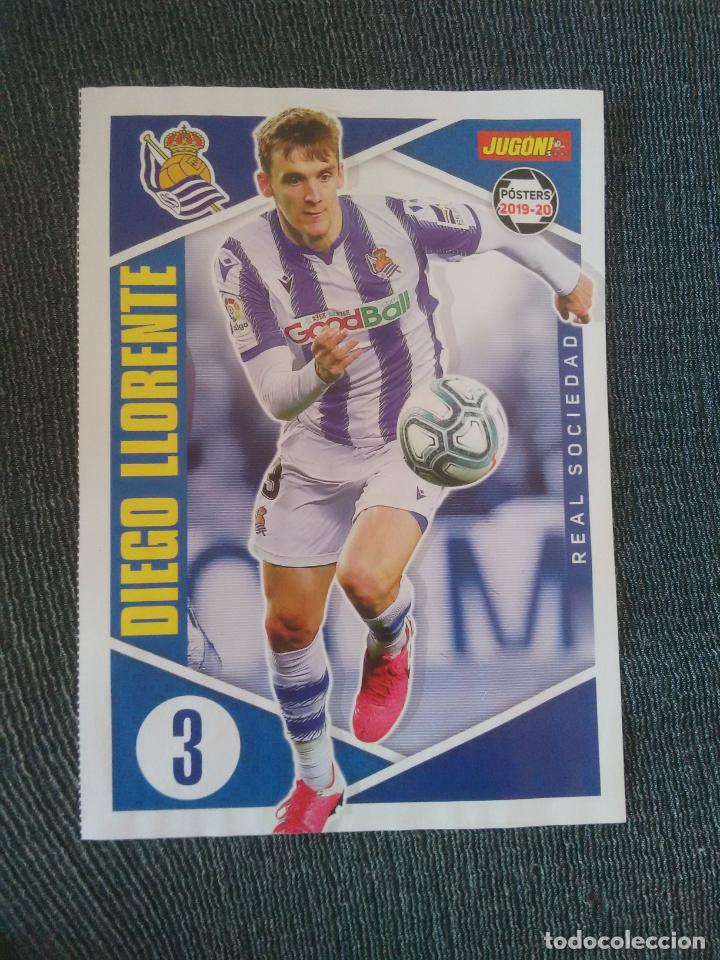 Collectionnisme sportif: DIEGO LLORENTE REAL SOCIEDAD CARLOS FERN&Aacute;NDEZ GRANADA DOBLE P&Oacute;STER 1 P&Aacute;G JUG&Oacute;N 2019-2020 LIGA 19-20