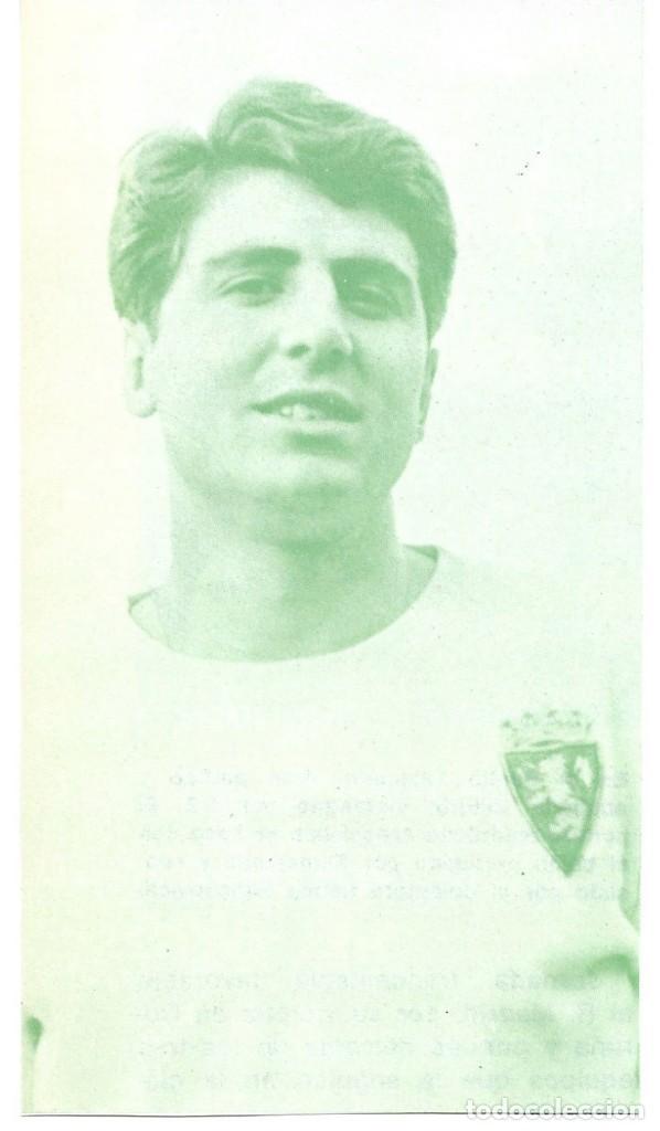 Coleccionismo deportivo: REAL ZARAGOZA: Recorte de VILLA - Foto 1
