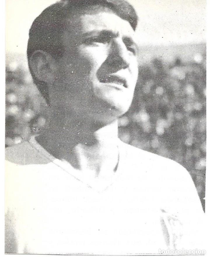 Coleccionismo deportivo: REAL ZARAGOZA: Recorte de BUSTILLO - Foto 1