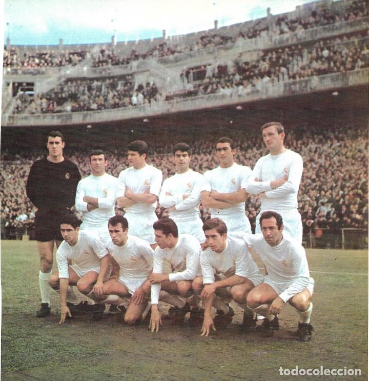 Collectionnisme sportif: REAL MADRID: Recorte de un equipo de la temporada 67-68