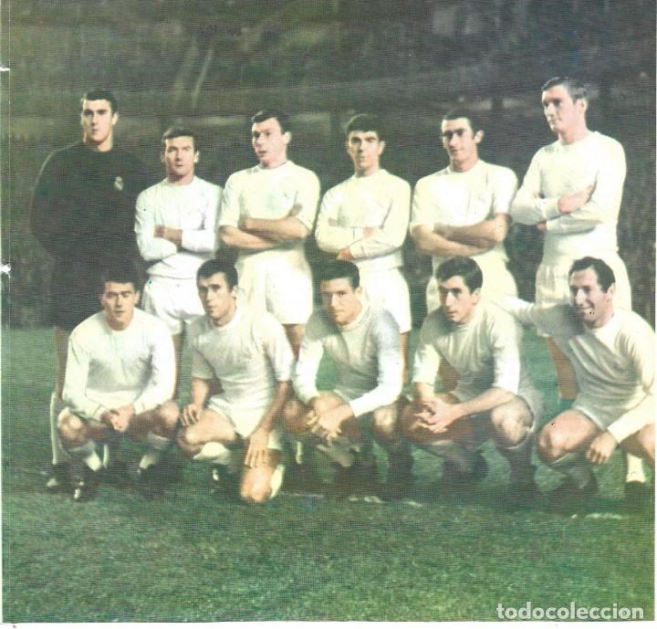 Collectionnisme sportif: REAL MADRID: Recorte de un equipo de la temporada 67-68, Campe&oacute;n de Liga