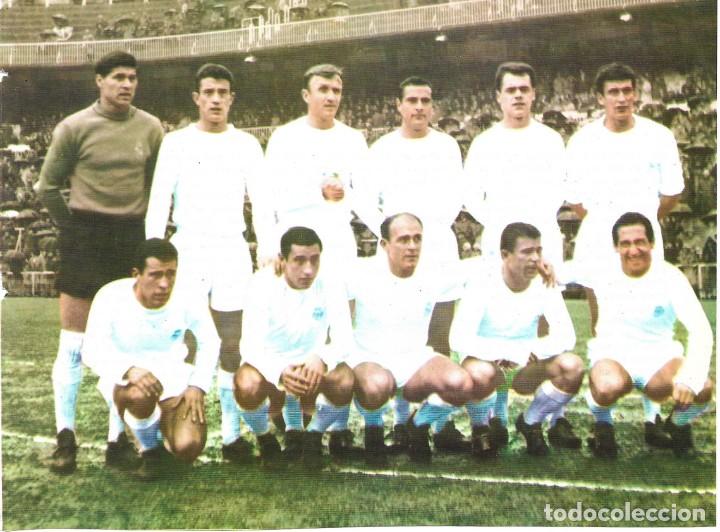 Collectionnisme sportif: REAL MADRID: Recorte de la temporada 62-63, Campe&oacute;n de Liga