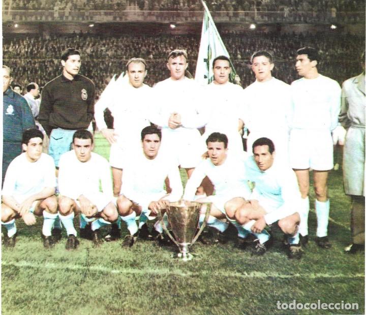 Collectionnisme sportif: REAL MADRID: Recorte de un equipo de la temporada 60-61, Campe&oacute;n de Liga