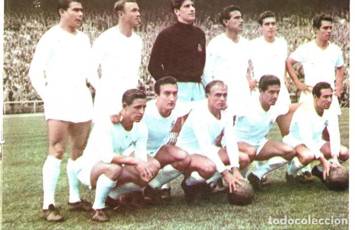 Collectionnisme sportif: REAL MADRID: Recorte de un equipo de la temporada 57-58, Campe&oacute;n de Liga
