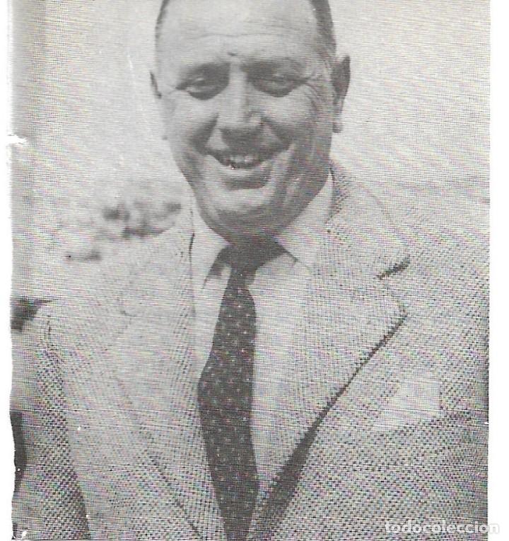 Collectionnisme sportif: ATL&Eacute;TICO DE MADRID: Recorte del entrenador DOMINGO BALMANYA