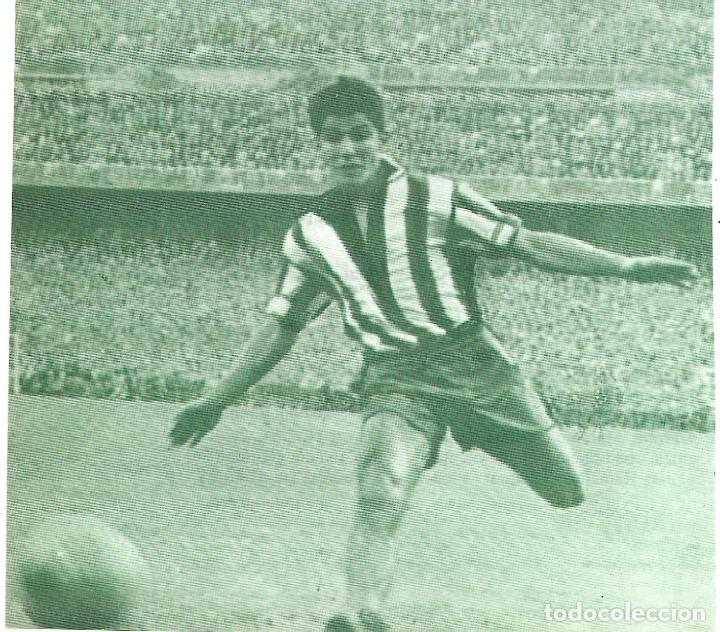 Collectionnisme sportif: ATL&Eacute;TICO DE MADRID: Recorte de Enrique COLLAR en acci&oacute;n