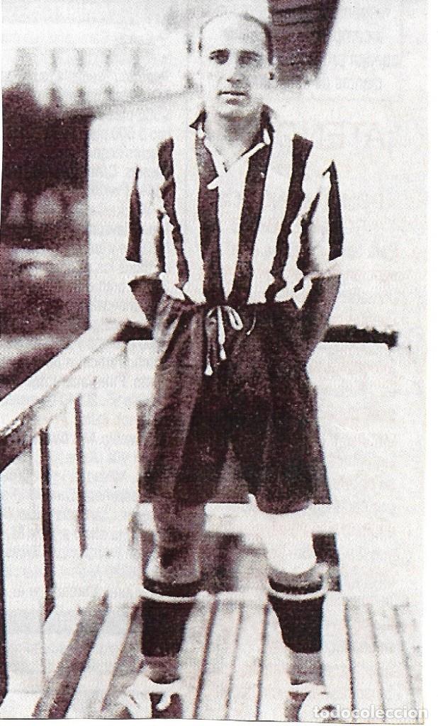 Collectionnisme sportif: ATHLETIC DE BILBAO: Recorte de Jos&eacute; Mar&Iacute;a BELAUSTE