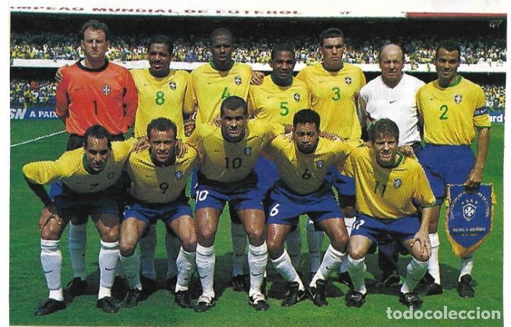 Collectionnisme sportif: SELECCI&Oacute;N DE F&Uacute;TBOL DE BRASIL: Recorte de 2001
