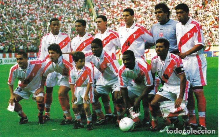 Collectionnisme sportif: SELECCI&Oacute;N DE F&Uacute;TBOL DE PER&Uacute;: Recorte de 2001