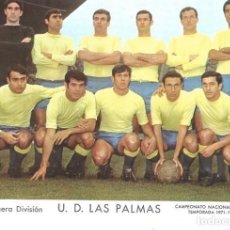 Coleccionismo deportivo: UNIÓN DEPORTIVA LAS PALMAS: LÁMINA DE LA TEMPORADA 68-69