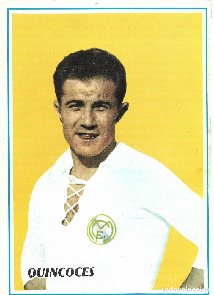 Collectionnisme sportif: REAL MADRID: L&aacute;mina de Jacinto QUINCOCES