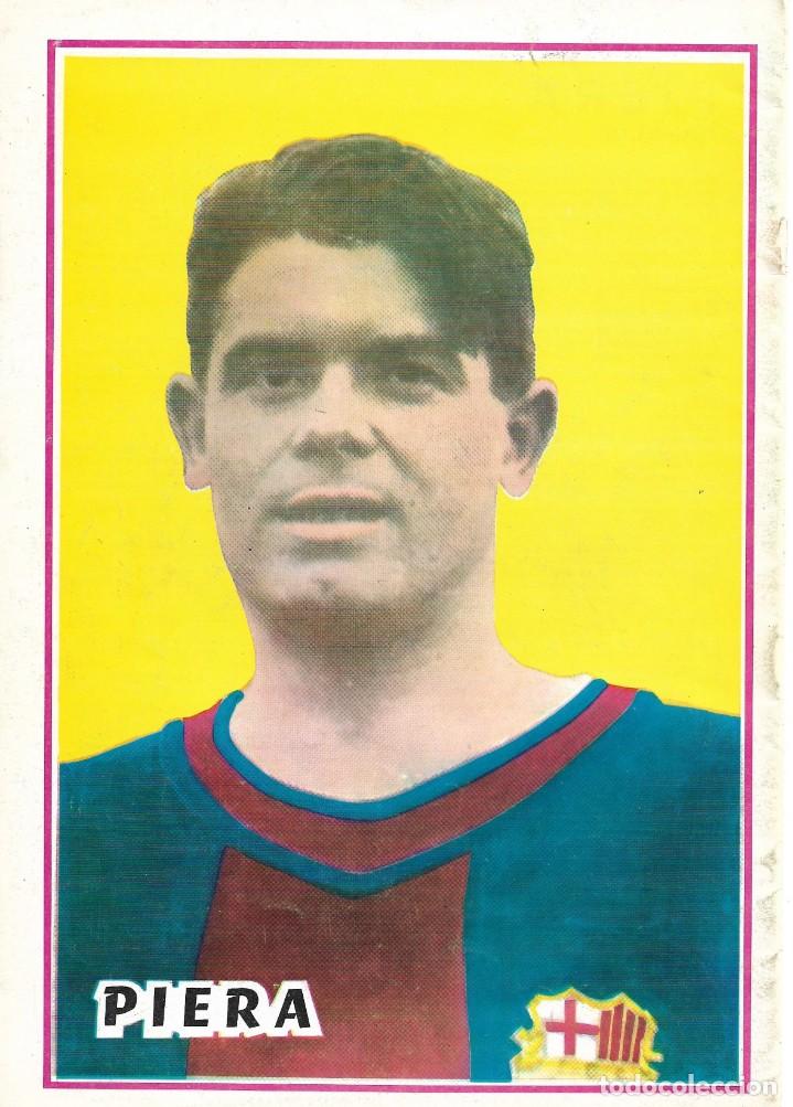 Coleccionismo deportivo: BAR&Ccedil;A: L&aacute;mina de PIERA - Foto 1