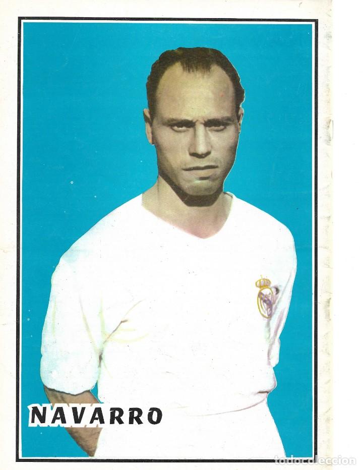Collectionnisme sportif: REAL MADRID: L&aacute;mina de NAVARRO, el FIFO