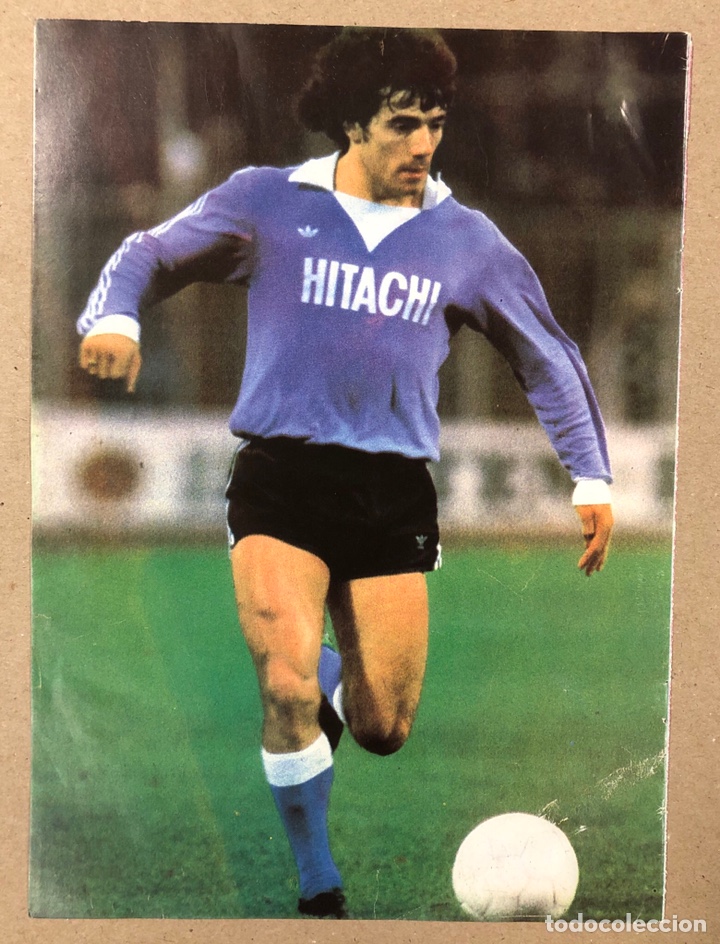 Sammelleidenschaft Sport: KEVIN KEEGAN (HAMBURGO SV). POSTER COLECCI&Oacute;N FAMOSOS DEL F&Uacute;TBOL. BIO AL DORSO.