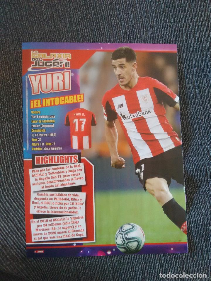 Sammelleidenschaft Sport: YURI ATHLETIC CLUB BILBAO TIPO P&Oacute;STER 1 P&Aacute;G REVISTA JUG&Oacute;N + OBLAK WILLIAMS RODRIGO ASPAS ALCACER...
