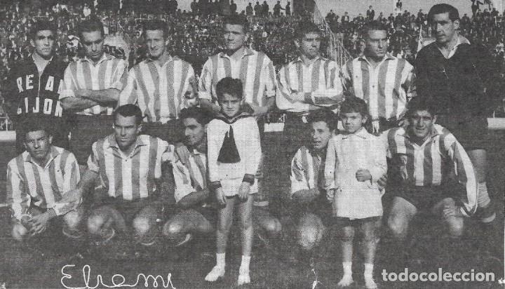 Sammelleidenschaft Sport: REAL SPORTING DE GIJ&Oacute;N: Recortes de las temporadas 58-59 y 59-60 ( Al dorso )