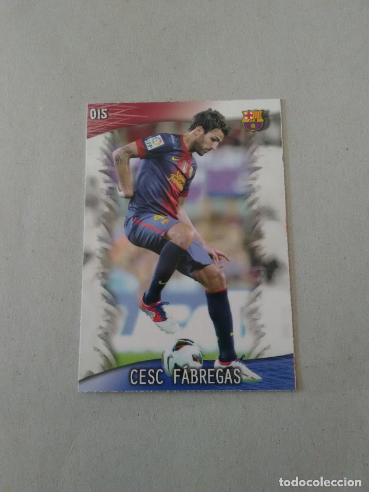 Sammelleidenschaft Sport: N&ordm; 15 CESC F&Aacute;BREGAS F.C. BARCELONA BAR&Ccedil;A CROMO TARJETA F&Uacute;TBOL FICHAS LIGA 2013-2014 MUNDICROMO 13-14